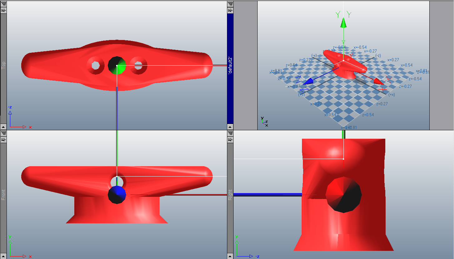 Cleat Clamp, rendered by Okino NuGraf